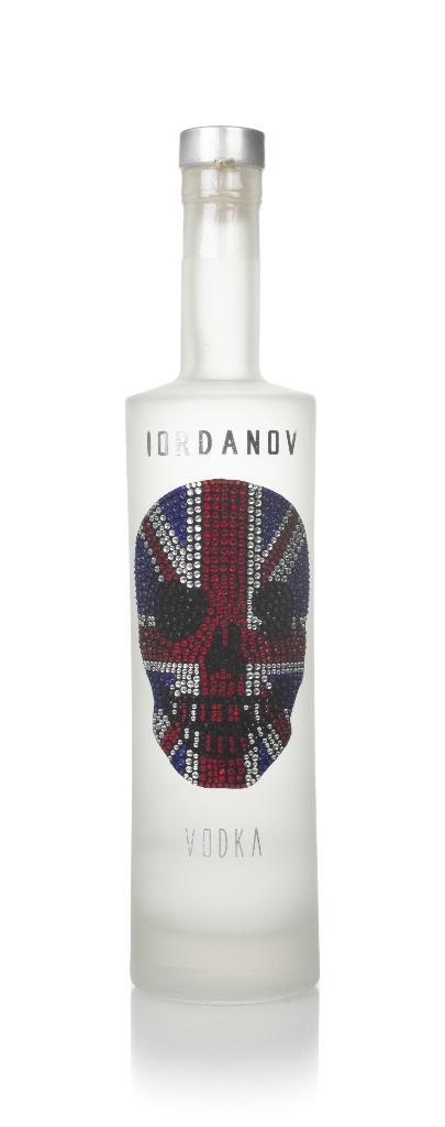 Iordanov Vodka - Union Jack Skull Plain Vodka