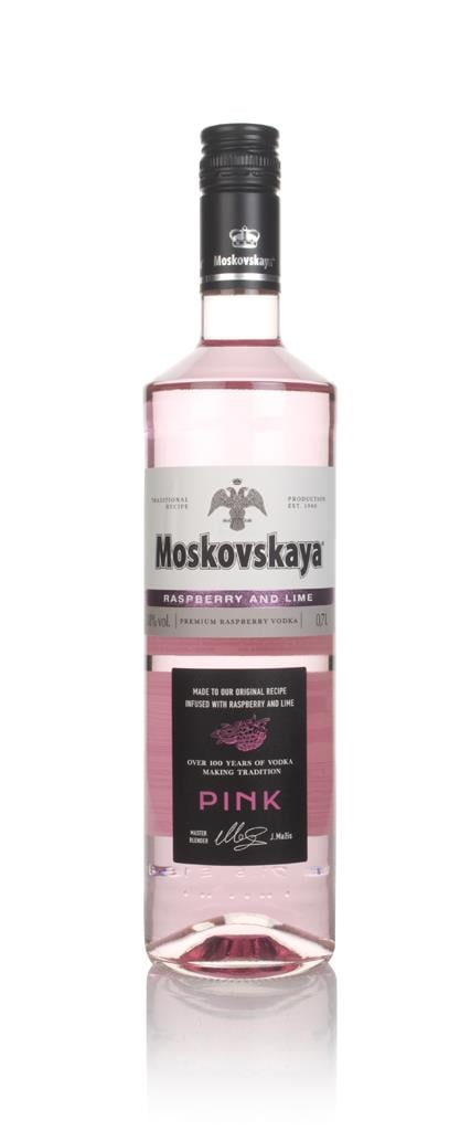 Moskovskaya Pink Raspberry & Lime Flavoured Vodka