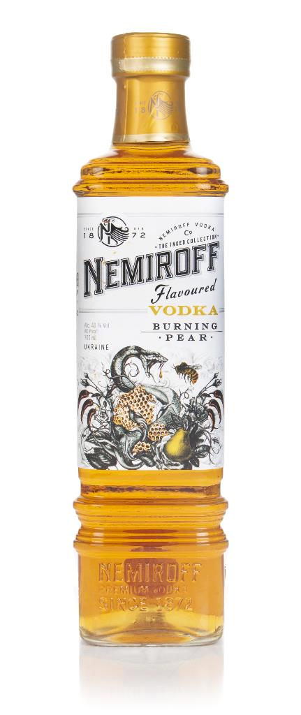 Nemiroff Burning Pear Vodka - The Inked Collection Flavoured Vodka