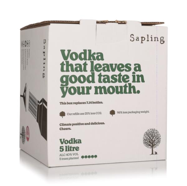 Sapling Vodka Bag in Box (5L) Plain Vodka