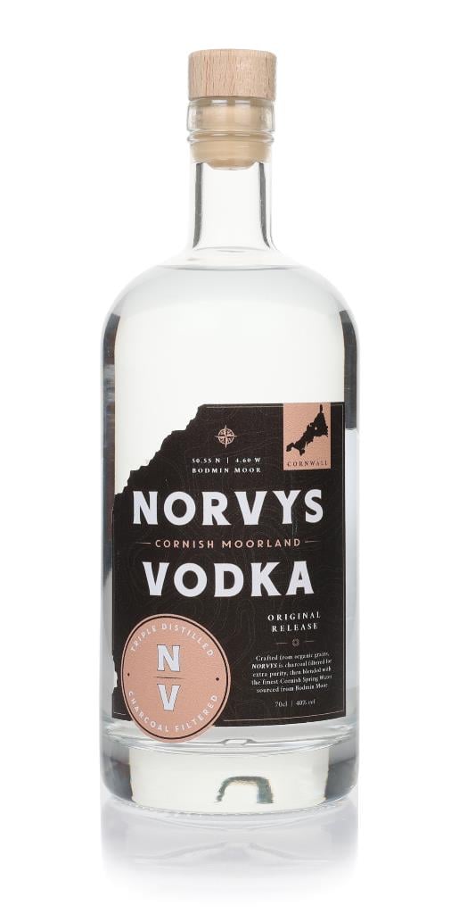Norvys Cornish Moorland Plain Vodka