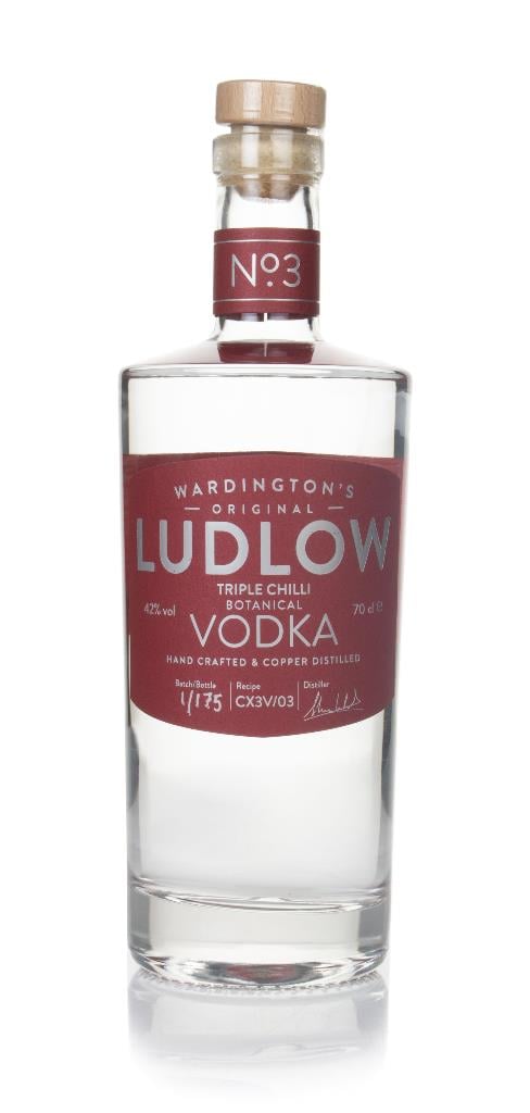 Wardingtons No.3 Ludlow Triple Chilli Flavoured Vodka