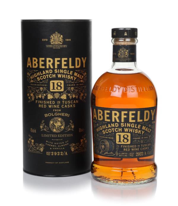 Aberfeldy 18 Year Old - Red Wine Cask Collection Single Malt Whisky