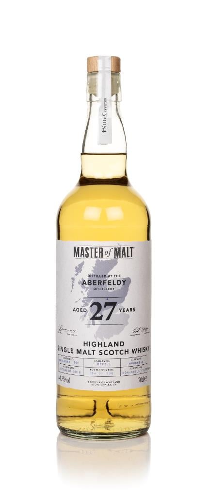 Aberfeldy 27 Year Old 1991 (Master of Malt) Single Malt Whisky