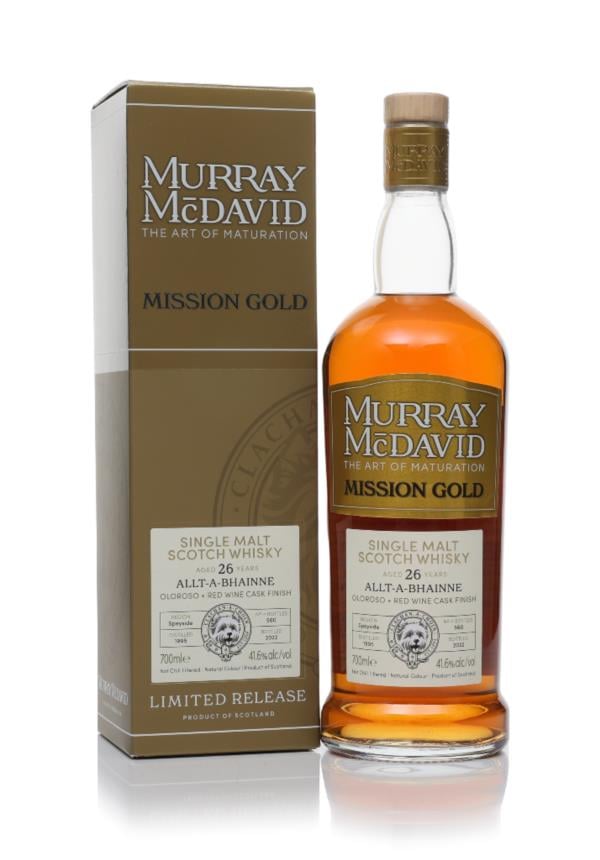 Allt-a-Bhainne 26 Year Old 1995 - Mission Gold (Murray McDavid) Single Malt Whisky