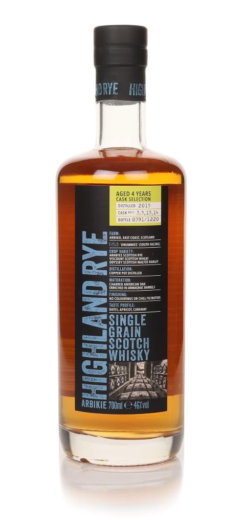 Arbikie 4 Year Old Highland Rye Limited Edition Grain Whisky