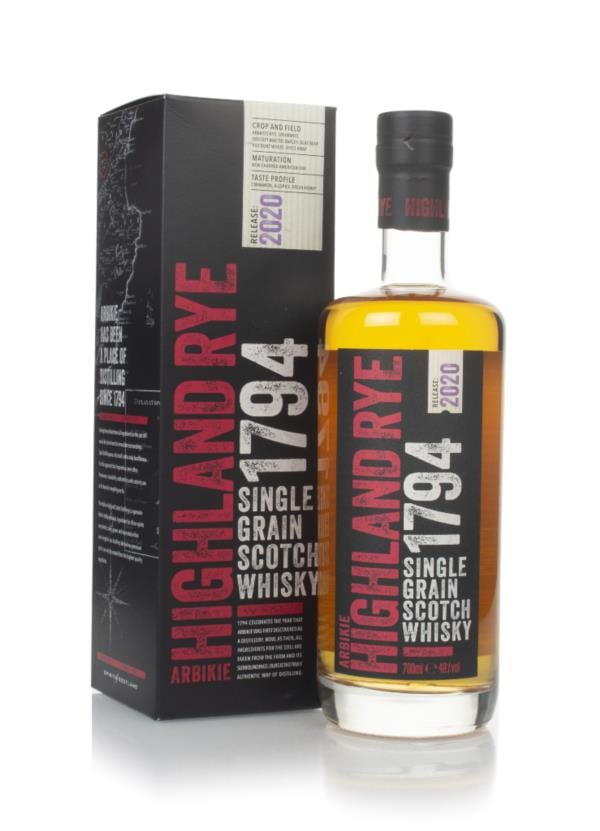 Arbikie Highland Rye 1794 (2020 Release) Grain Whisky