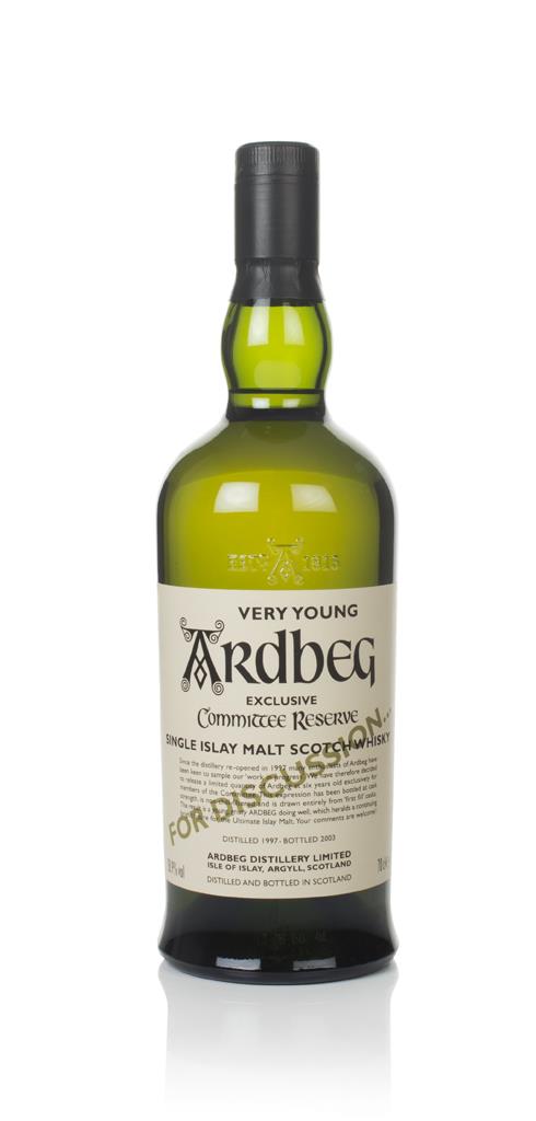 Ardbeg 1997 (bottled 2003) Very Young For Discussion Single Malt Whisky