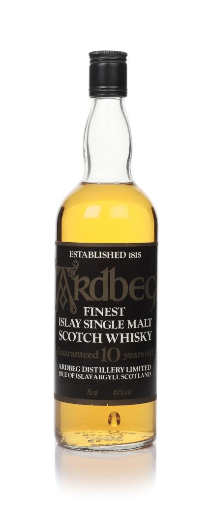 Ardbeg Guaranteed 10 Year Old 1980s Single Malt Whisky