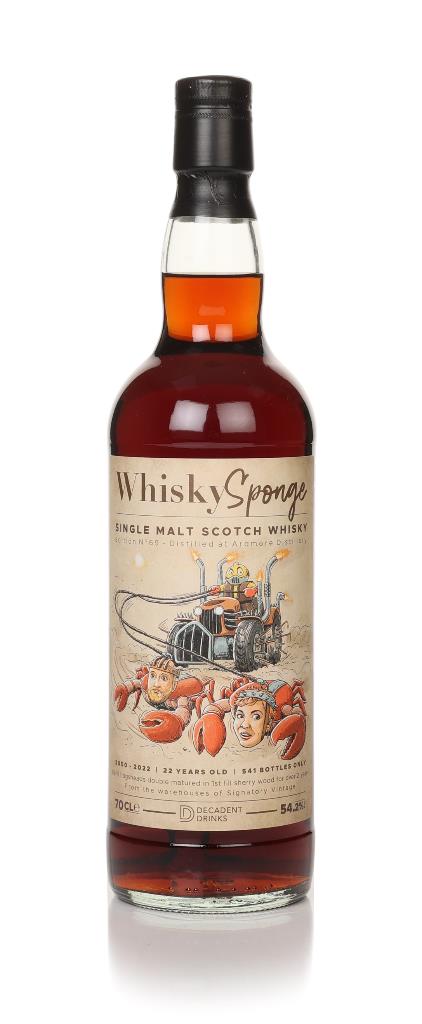 Ardmore 22 Year Old 2000 - Edition No.69 (Whisky Sponge & Decadent Dri Single Malt Whisky