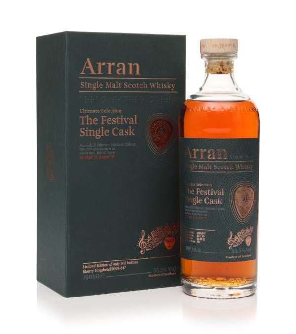 Arran 12 Year Old 2009 - The Festival Single Cask Single Malt Whisky