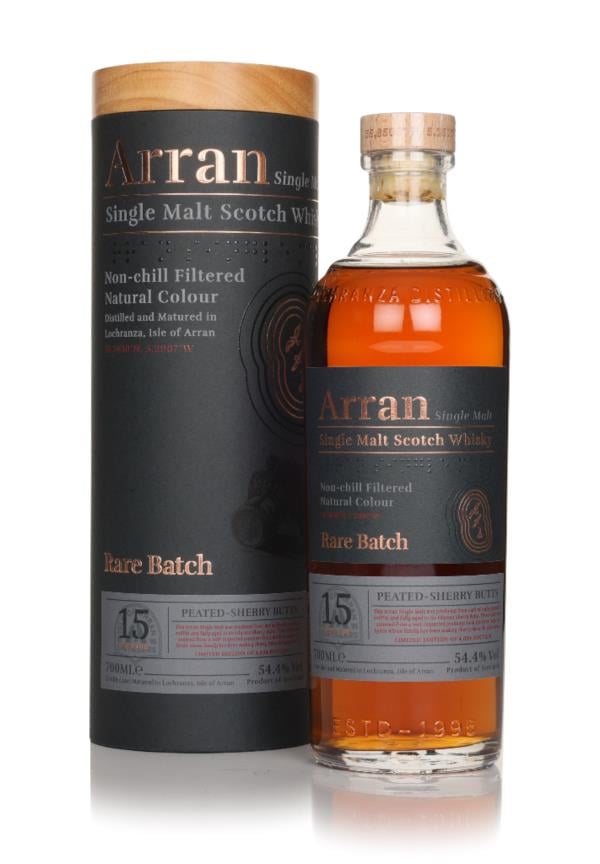 Arran 15 Year Old Rare Batch - Peated Sherry Butts Single Malt Whisky