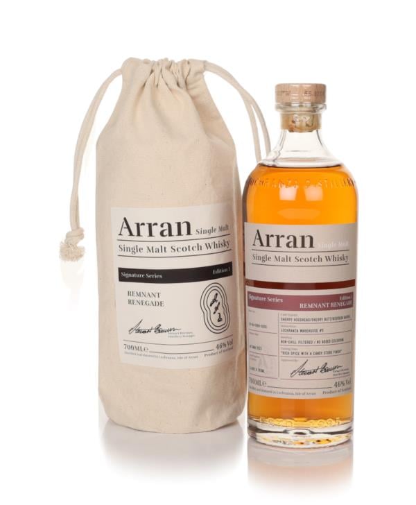 Arran Signature Series Edition 1  Remnant Renegade Single Malt Whisky