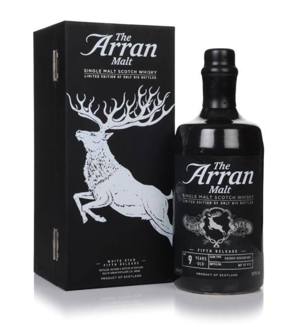 Arran White Stag 9 Year Old - Fifth Release Single Malt Whisky