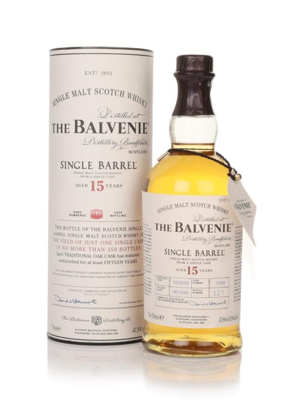 Balvenie 15 Year Old 1989 Single Barrel (cask 13549) Single Malt Whisky