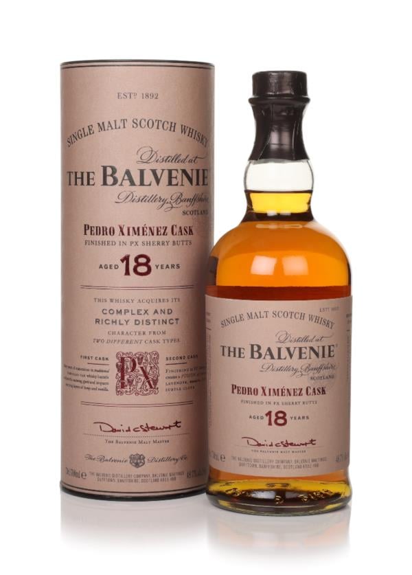 Balvenie 18 Year Old Pedro Ximenez Cask Single Malt Whisky