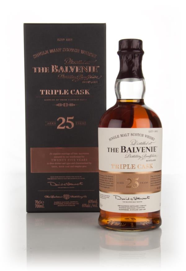 Balvenie 25 Year Old Triple Cask Single Malt Whisky