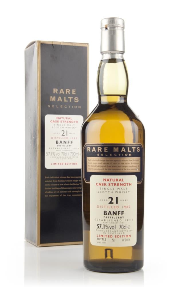 Banff 21 Year Old 1982 - Rare Malts Single Malt Whisky