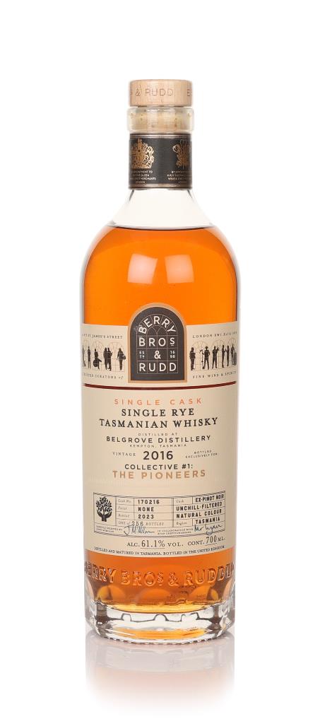 Belgrove 2016 (bottled 2023) (cask 170216) - Collective #1: The Pionee Rye Whisky