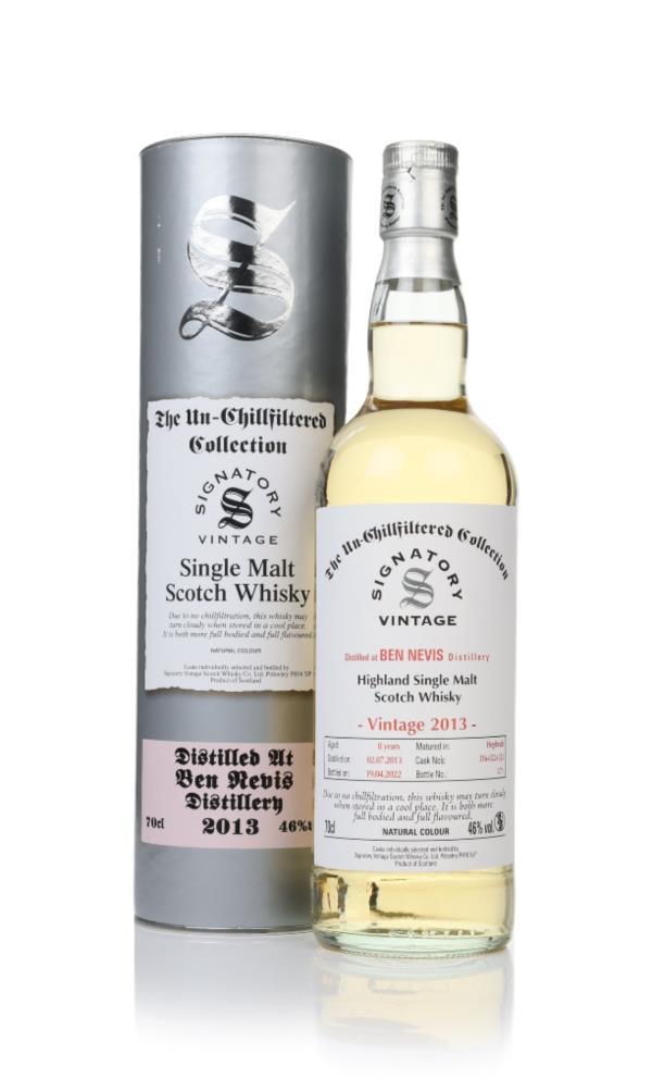 Ben Nevis 8 Year Old 2013 (casks 316 & 322 & 323) - Un-Chillfiltered C Single Malt Whisky