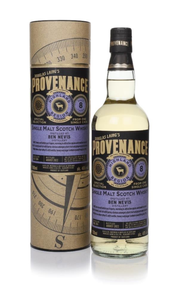 Ben Nevis 8 Year Old 2014 (cask DL1632) - Provenance (Douglas Laing) Single Malt Whisky