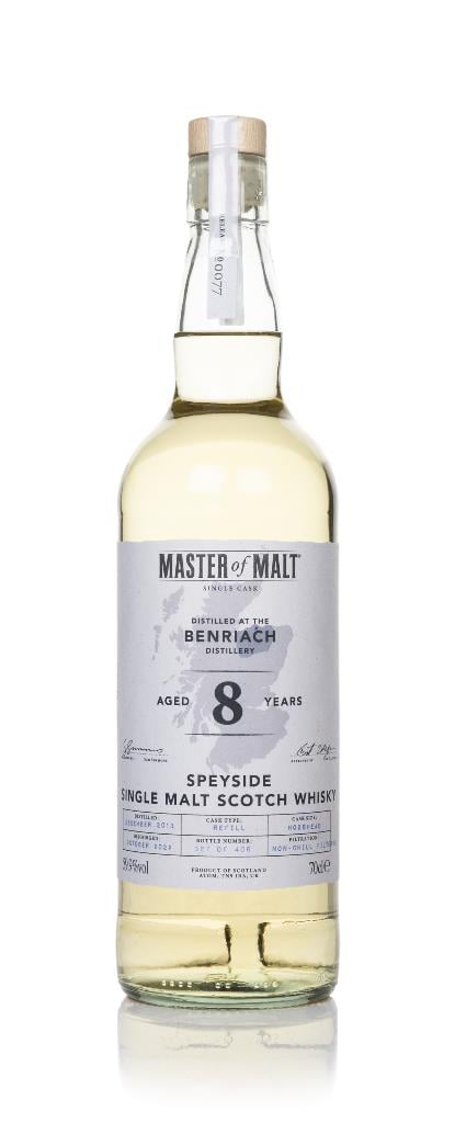 Benriach 8 Year Old 2013 Single Cask (Master of Malt) Single Malt Whisky