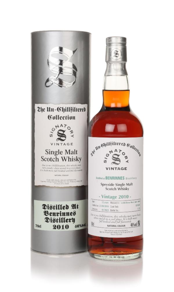 Benrinnes 12 Year Old 2010 (casks 107 & 110) - Un-Chilfiltered Collect Single Malt Whisky
