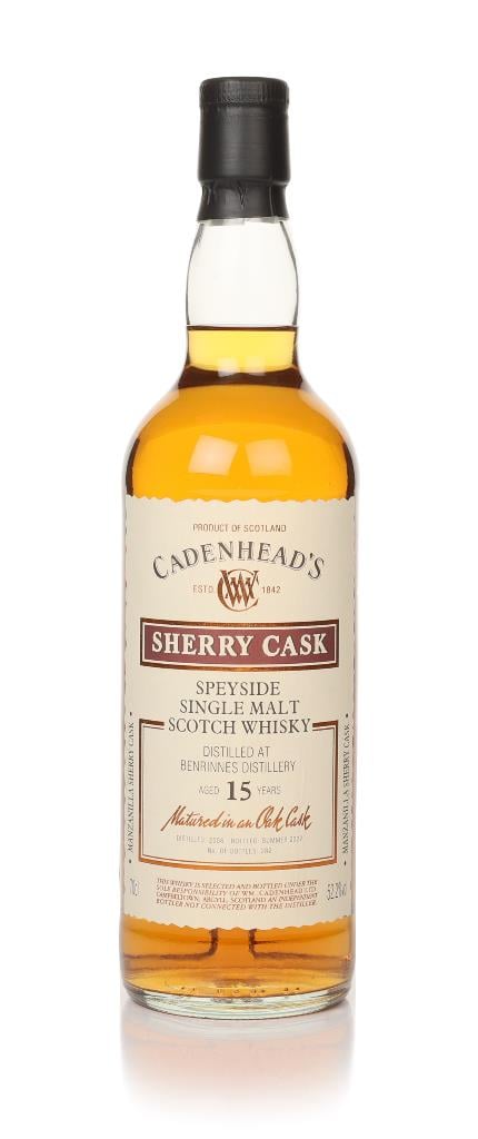 Benrinnes 15 Year Old 2006 Sherry Cask (WM Cadenhead) Single Malt Whisky
