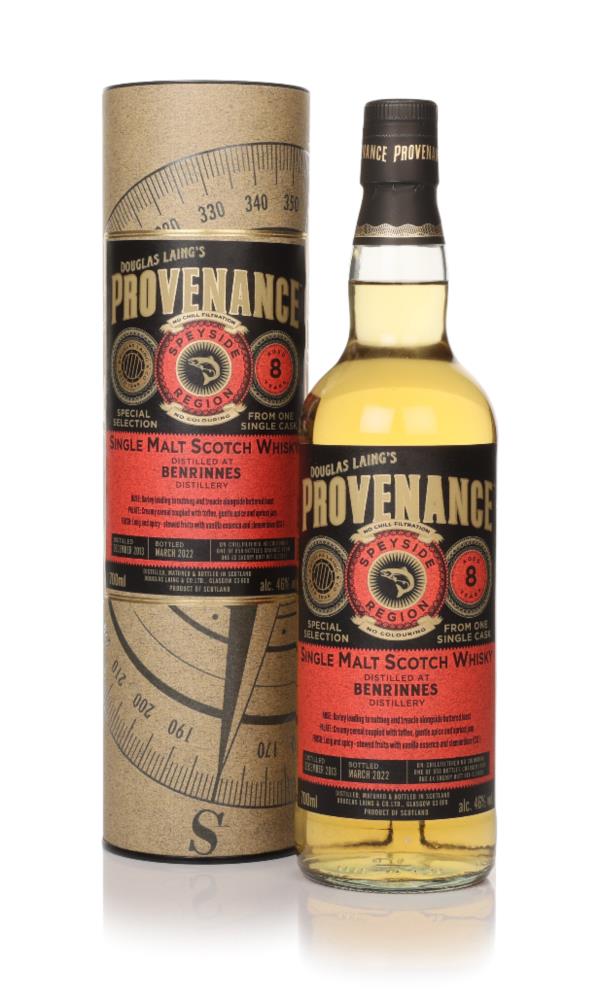 Benrinnes 8 Year Old 2013 (cask 15650) - Provenance (Douglas Laing) Single Malt Whisky