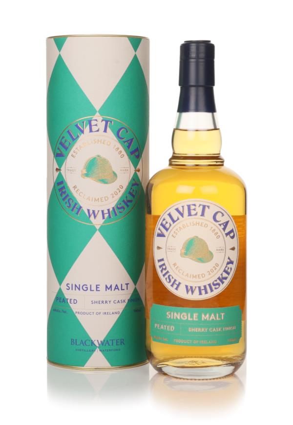 Velvet Cap Single Malt Irish Whiskey - Peated Sherry Cask Finish Single Malt Whiskey