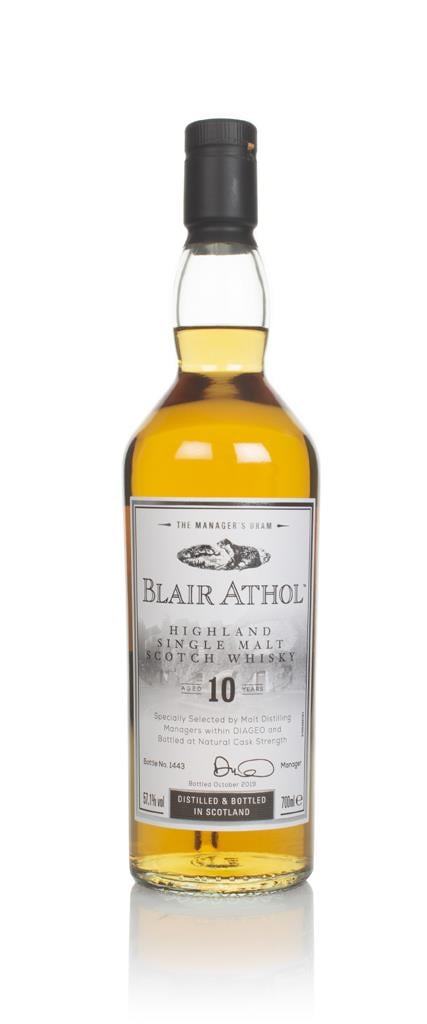 Blair Athol 10 Year Old - The Managers Dram Single Malt Whisky