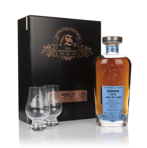 Bowmore 45 Year Old 1972 (cask 3882) - 30th Anniversary Gift Box (Sign Single Malt Whisky