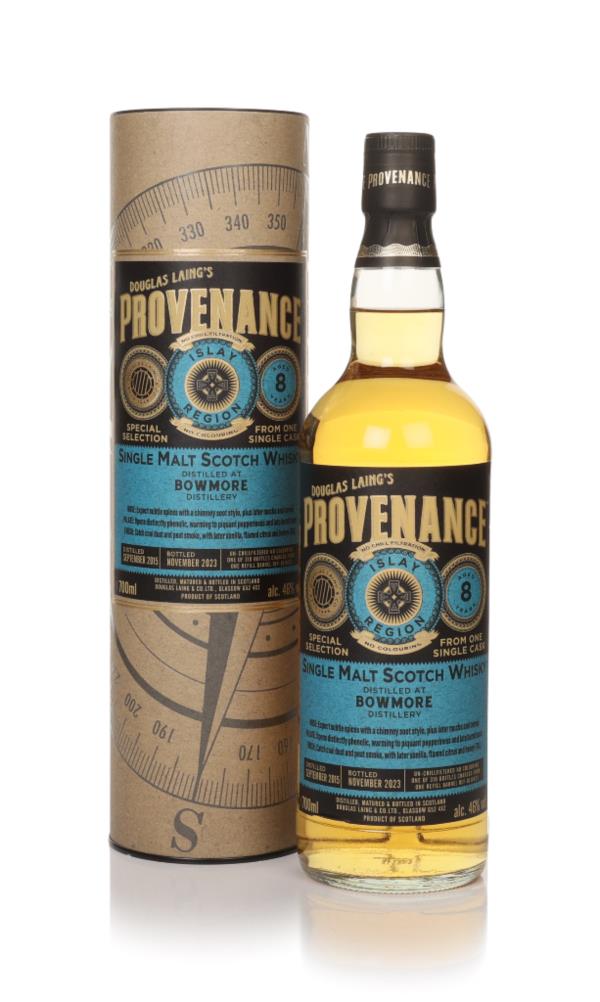 Bowmore 8 Year Old 2015 (cask 18423) - Provenance (Douglas Laing) Single Malt Whisky