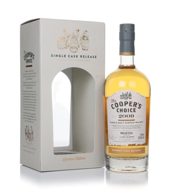 Braeval 13 Year Old 2009 (cask 4147) - The Coopers Choice (The Vintag Single Malt Whisky