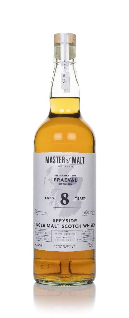 Braeval 8 Year Old 2014 Single Cask (Master of Malt) Single Malt Whisky