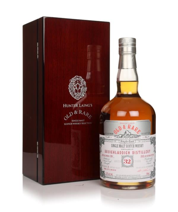 Bruichladdich 32 Year Old 1991 - Old & Rare Platinum (Hunter Laing) Single Malt Whisky