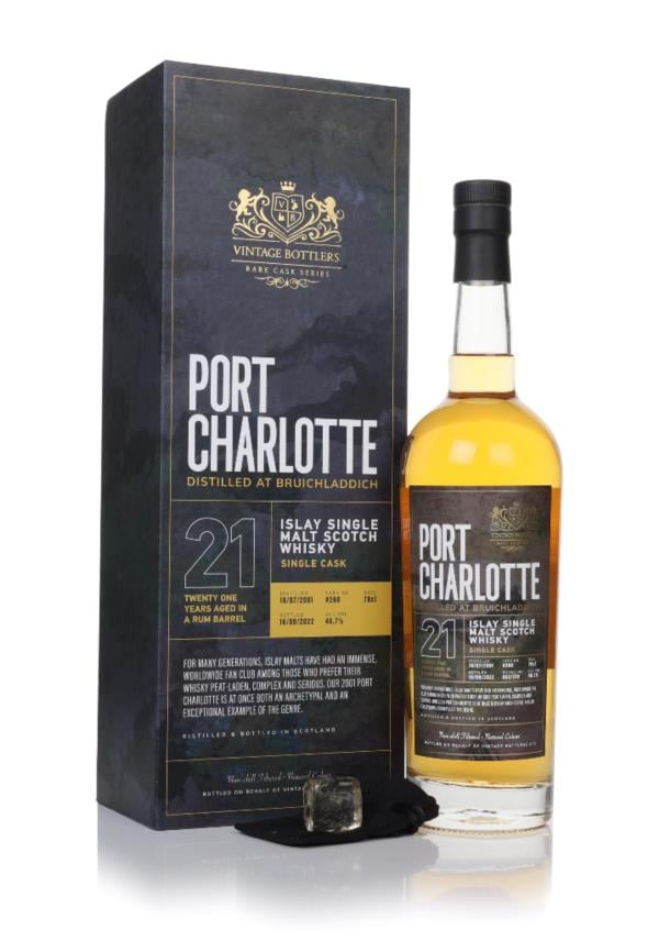 Port Charlotte 21 Year Old 2001 (cask 260) (Vintage Bottlers) Single Malt Whisky