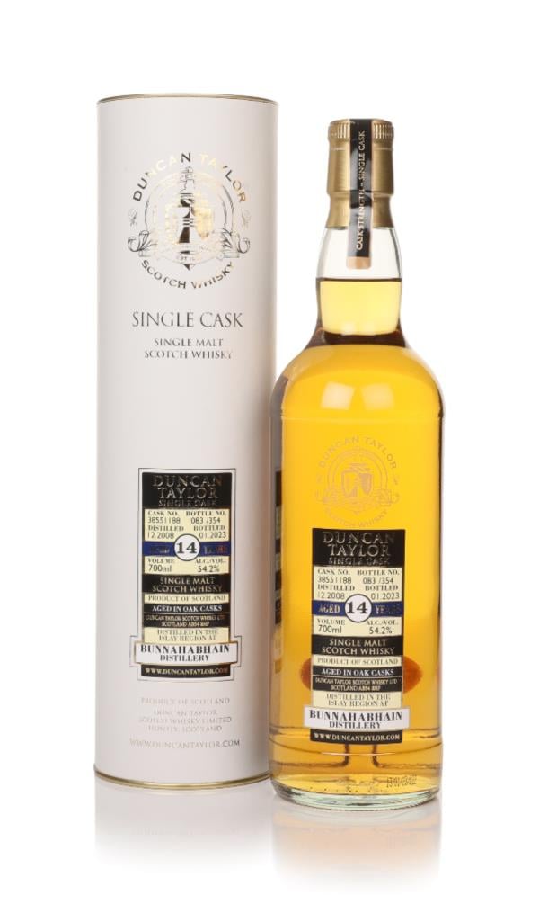 Bunnahabhain 14 Year Old 2008 (cask 38551188) - (Duncan Taylor) Single Malt Whisky