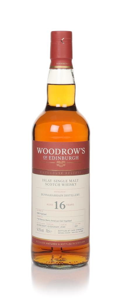 Bunnahabhain 16 Year Old 2007 (cask 2140) - Woodrows of Edinburgh Single Malt Whisky