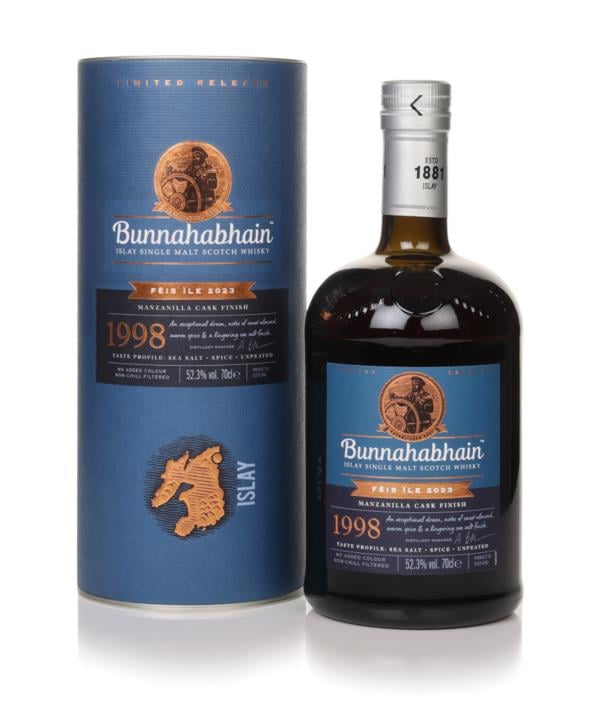 Bunnahabhain 1998 Manzanilla Cask Finish - Feis Ile 2023 Single Malt Whisky