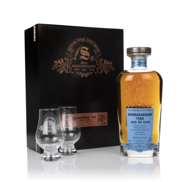 Bunnahabhain 50 Year Old 1968 (cask 12397) - 30th Anniversary Gift Box Single Malt Whisky