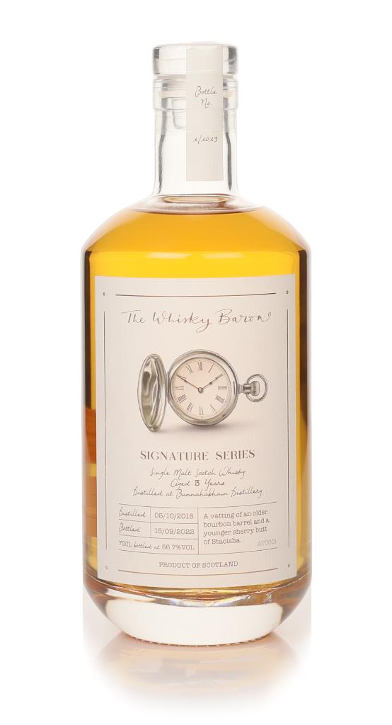 Staoisha 3 Year Old 2018 - Signature Series (The Whisky Baron) Single Malt Whisky