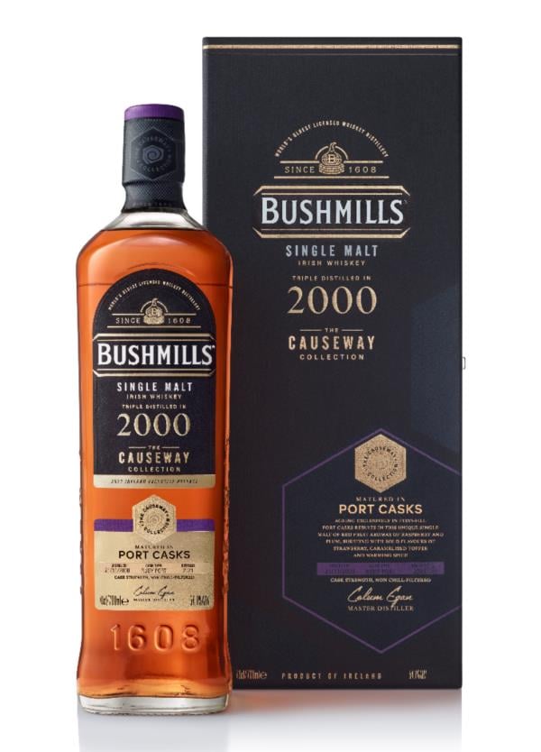 Bushmills Causeway Collection 2000 Port Cask Finish Single Malt Whiskey