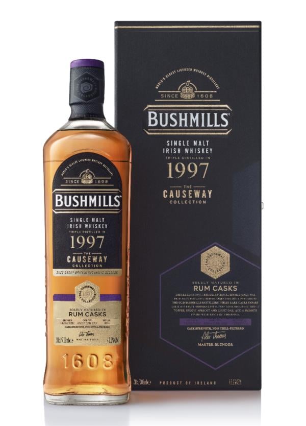 Bushmills Rum Cask 1997 (2022 Edition) - The Causeway Collection Single Malt Whiskey