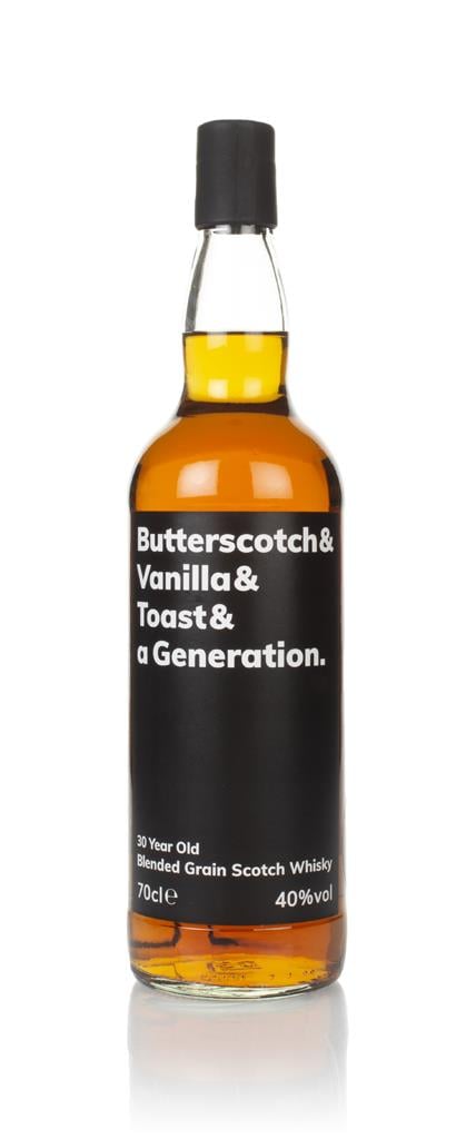 Butterscotch & Vanilla & Toast & A Generation 30 Year Old Grain Whisky