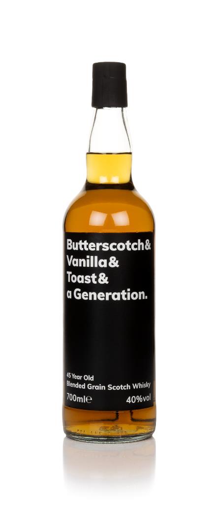 Butterscotch & Vanilla & Toast & A Generation 45 Year Old Grain Whisky
