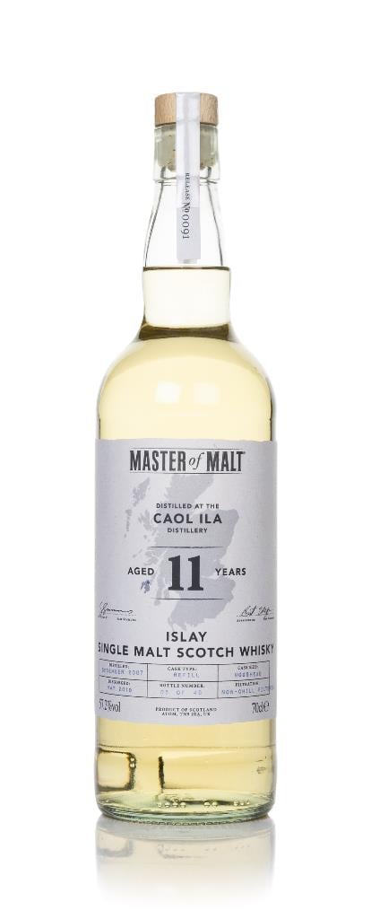 Caol Ila 11 Year Old 2007 (Master of Malt) Single Malt Whisky