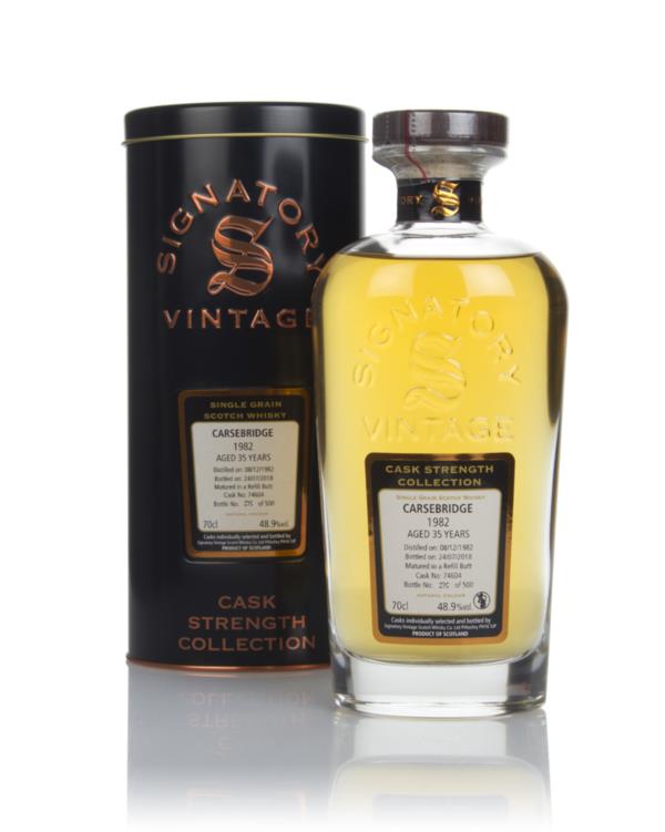 Carsebridge 35 Year Old 1982 (casks 74604) - Cask Strength Collection Grain Whisky 3cl Sample