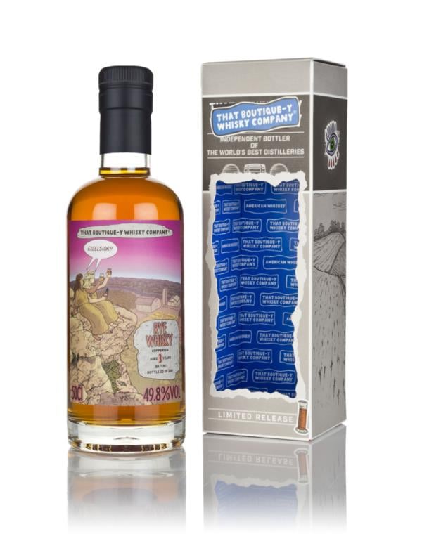 Coppersea 3 Year Old (That Boutique-y Whisky Company) Rye Whiskey
