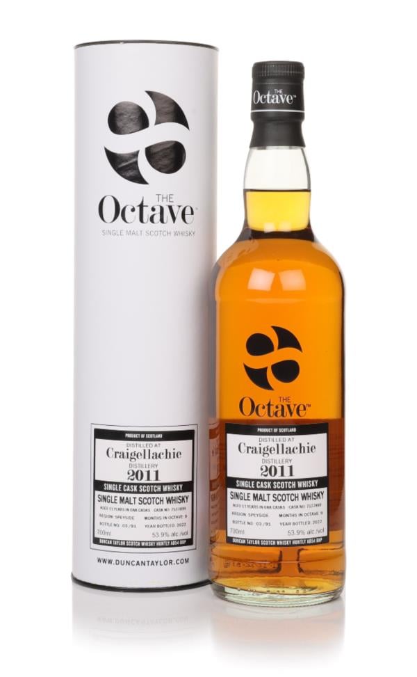 Craigellachie 11 Year Old 2011 (cask 7537899) - The Octave (Duncan Tay Single Malt Whisky